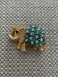 Authentic The Golden Path of the Sacred Elephant Brooch