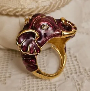 Authentic Mystical Guardian of the Herd: Golden Elephant Spirit