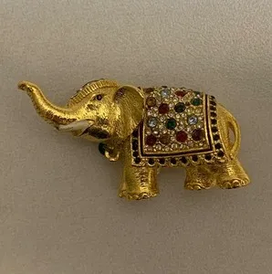 Authentic The Gilded Sphinx Elephant Talisman of Vintage Lore