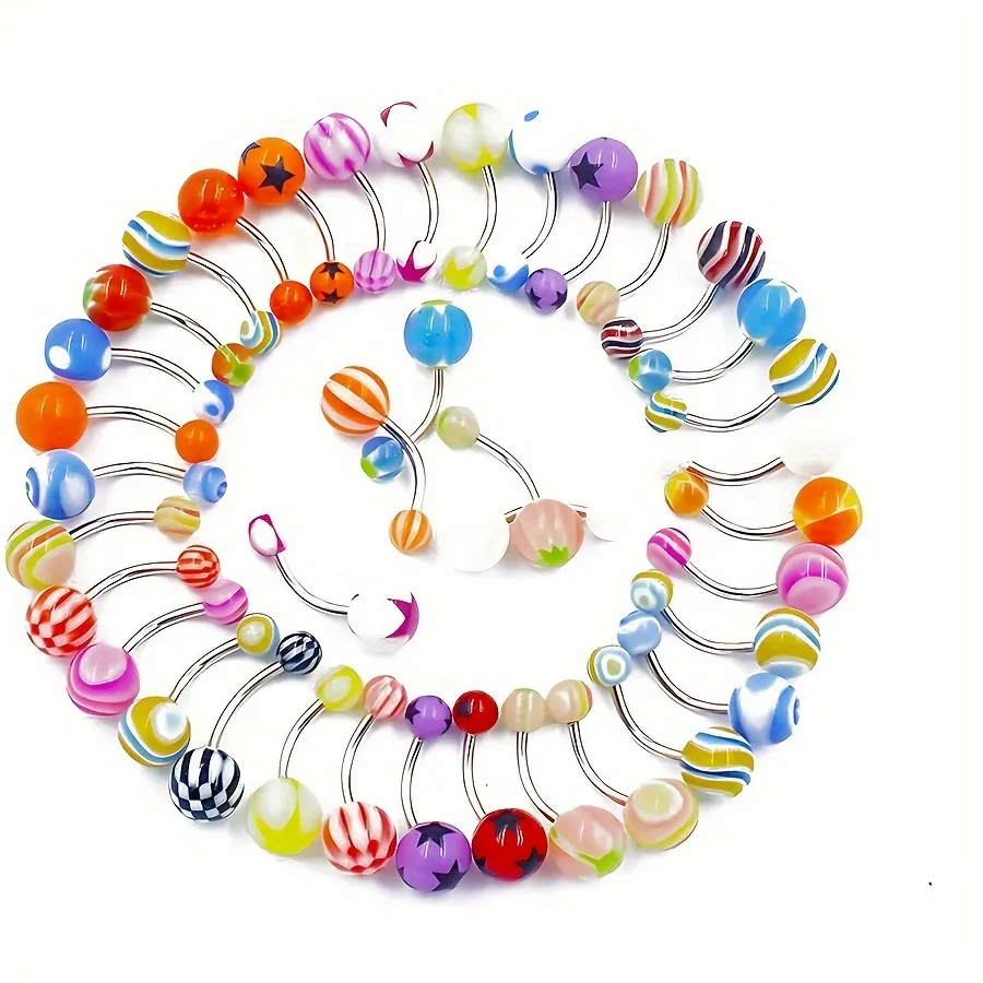 Authentic Prismatic Navel Orbs: A Collection of Radiant Energy Anchors