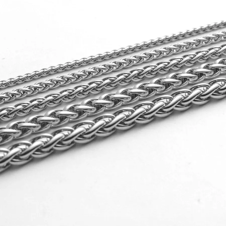 Authentic The Infinite Silver Weaver Long Chain