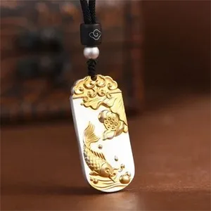 Authentic The Golden Lotus and Sacred Waters Amulet