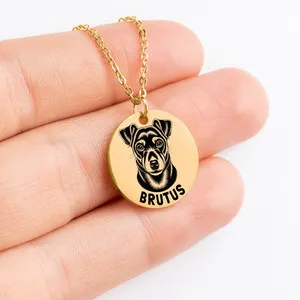 Authentic The Golden Bond: Personalized Rat Terrier Talisman