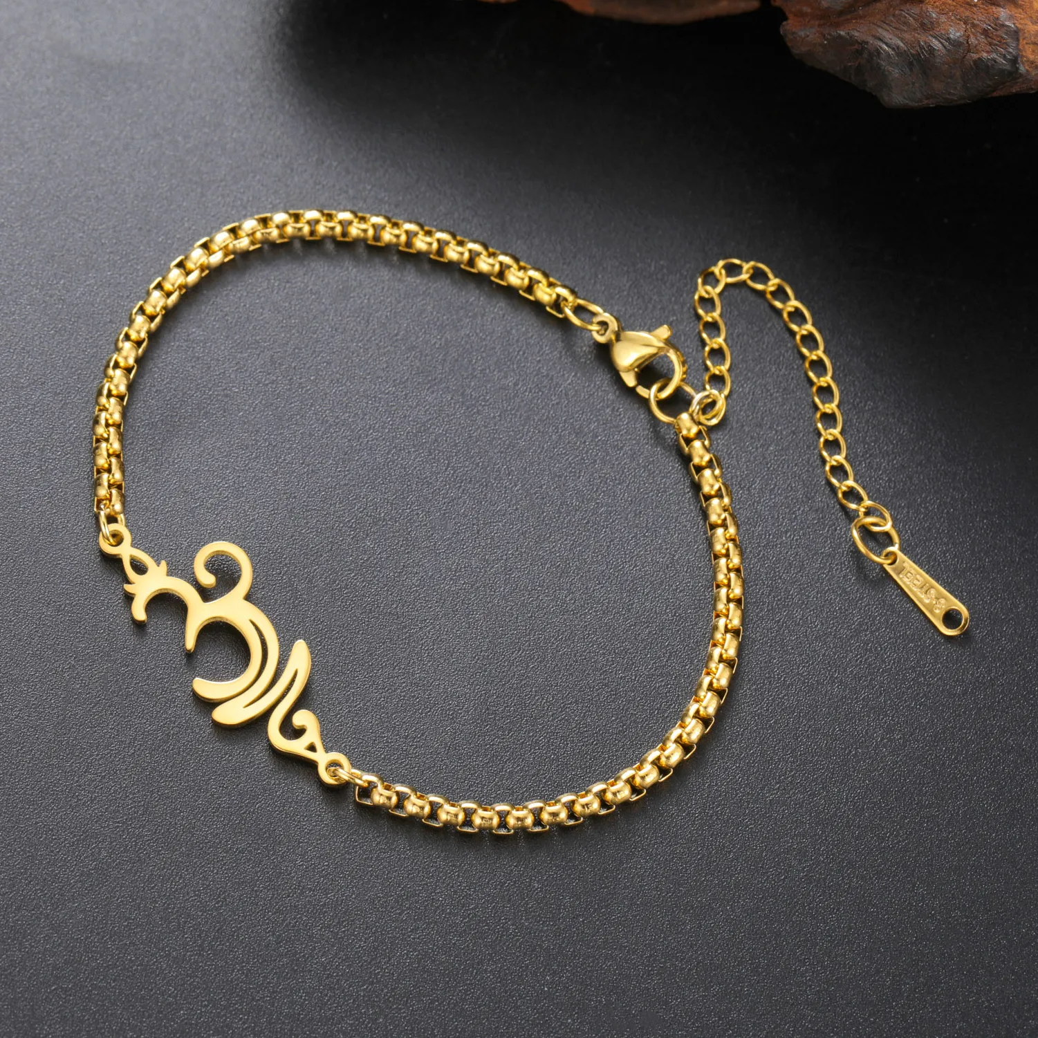 Authentic Sacred Lotus & Aum Sovereign Bracelet
