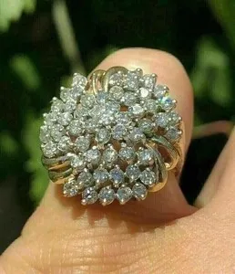 Authentic The Celestial Radiance Cluster: A Ring of Eternal Light