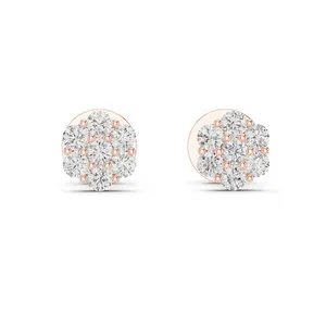 Authentic Diamond Harmony Earrings: Celestial Radiance for the Modern Goddess