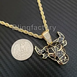 Authentic Taming the Dark Bull's Fury: Black Bull Necklace for Protection