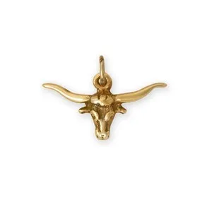Authentic The Celestial Bull: Gold-Plated Totem of Earthly Power