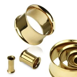 Authentic Radiant Solar Portals - Gold-Plated Double Flare Tunnels