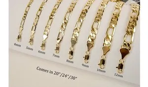 Authentic The Golden Thread of Destiny Figaro Link Chain