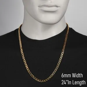Authentic The Infinite Link: Radiant 14K Gold-Plated Cuban Chain