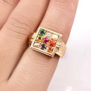 Authentic The Celestial Navaratna Ring of Sovereign Alignment