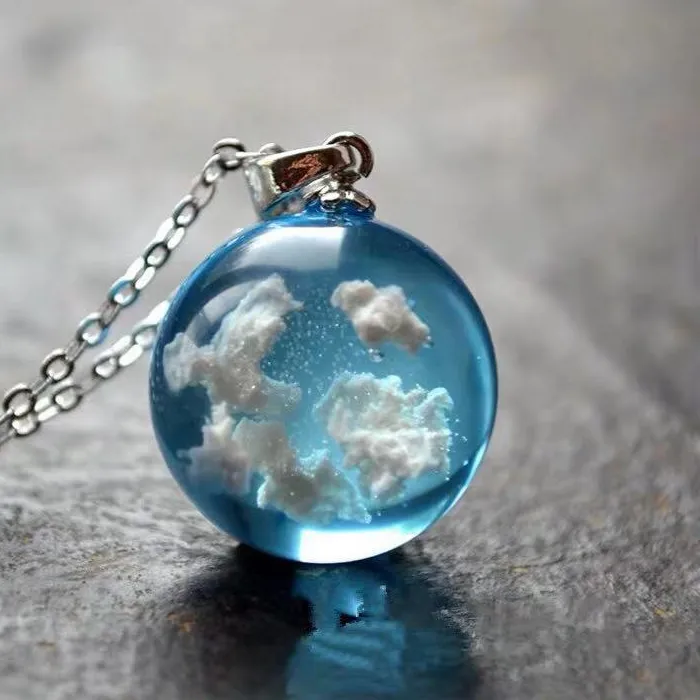 Authentic Celestial Horizon Orb: The Captured Sky Amulet