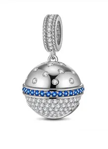 Authentic The Whispering Silver Bell Talisman in Radiant White Gold