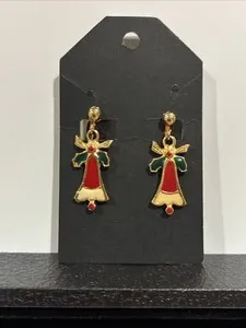 Authentic The Golden Carillon: Vintage Bell Clip-On Talismans of Joy and Celebration