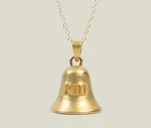 Authentic Official Taylor Swift SPEAK NOW XIII BELL NECKLACE BRAND 18K Gold Plated.