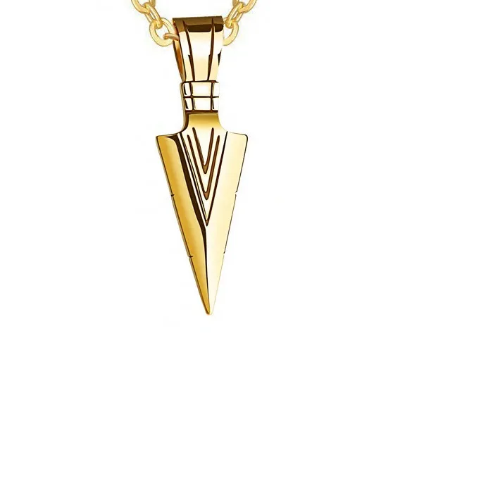 Authentic Arrow of Protection: Titanium Steel Necklace for the Modern Warrior