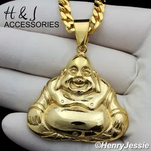Authentic Golden Buddha Guardian: 5mm Gold‑Plated Cuban Curb Chain (18‑36″)