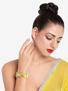 Authentic The Gilded Sovereign Bangle: A Vessel of Radiant Grace