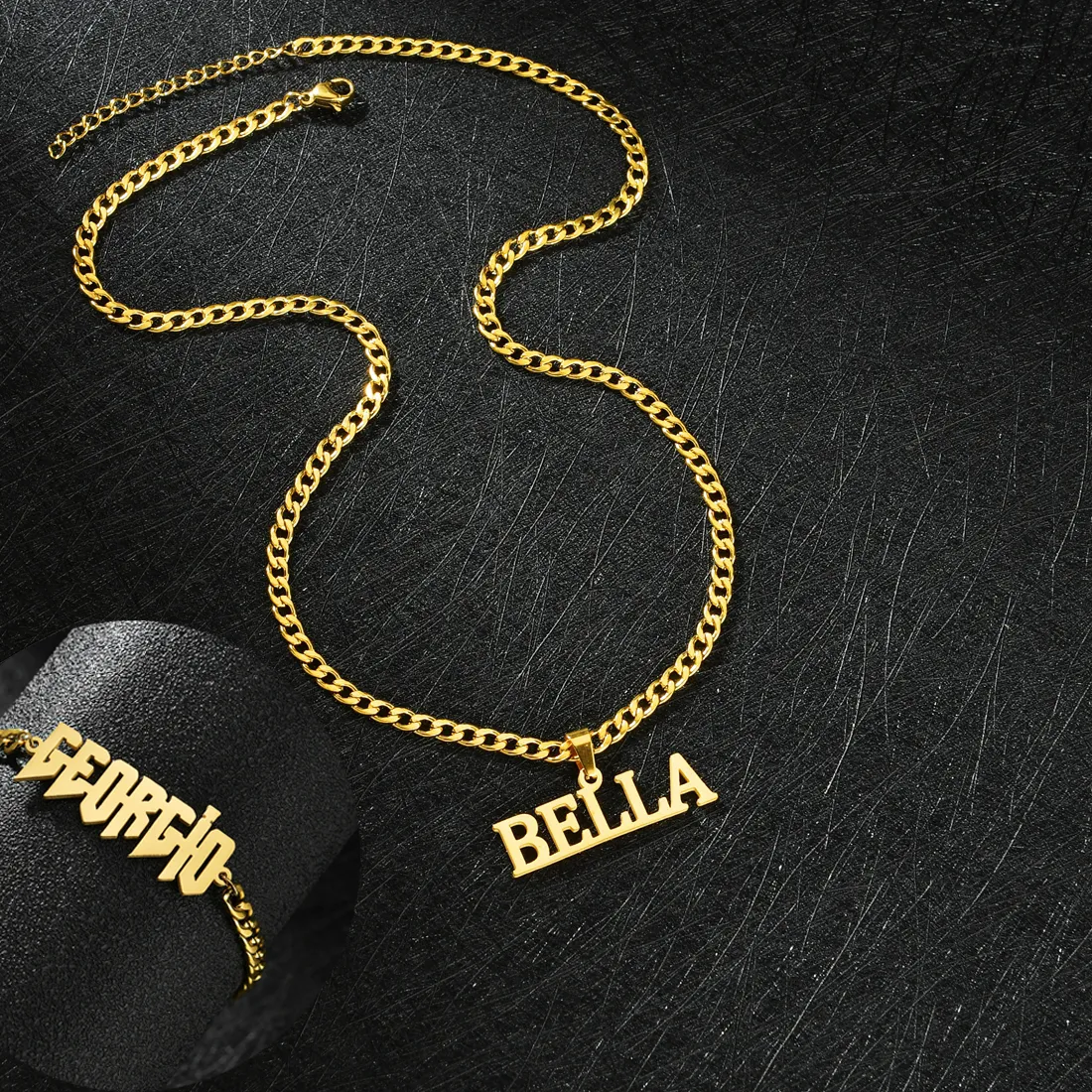 Authentic The Sovereign Link: Bespoke Guardian Chain and Wrist-Binding Set