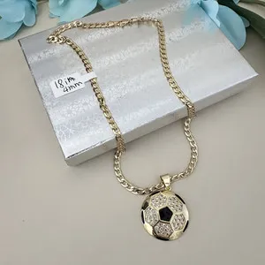 Authentic The Golden Sphere of Vitality - 14k Gold Plated Cuban Link Talisman