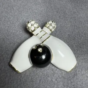 Authentic The Striking Sphere Brooch of Focused Intent and Victorious Alignment