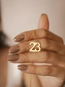 Authentic 23 Number Harmony Elegance Necklace: Unlock Her Spiritual Potential