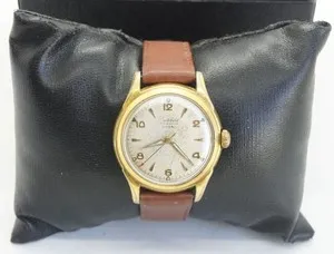 Authentic VERY RARE CORTEBERT SPIROFIX SPORT SWISS MEN WATCH Cort.689 Gold Plated CASE