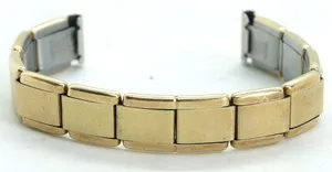 Authentic Golden 12 mm Expansion Bracelet – A Radiant Shield of Time
