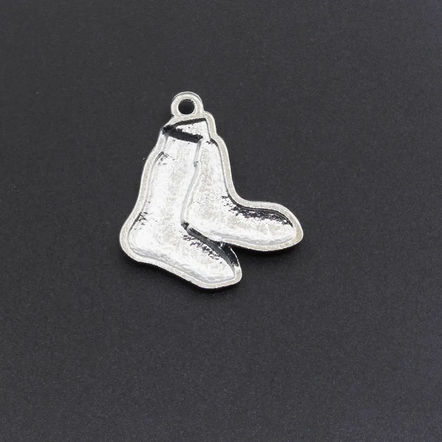 Authentic Custom Enamel Baseball Sport 20Pcs La Dangle Charms Diy Bracelet Bangles Jewelry Accessory