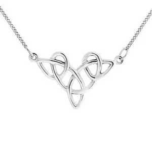Authentic The Eternal Trinity Celtic Knot Radiance Pendant