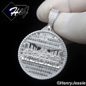 Authentic Celestial Communion: Gold‑Plated 925 Silver Round Pendant with Icy CZ