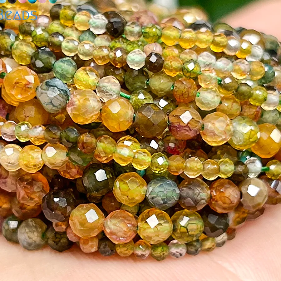 Authentic Emerald Harmony: Green Agate Beads for Balance and Growth