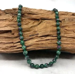 Authentic The Weaver’s Heart: Ruby Zoisite Alchemy Necklace