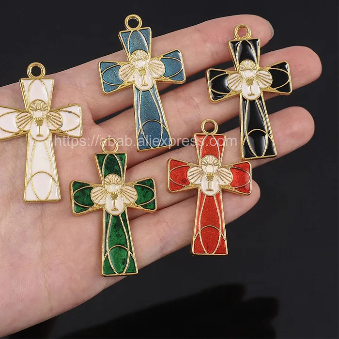 Authentic The Sacred Vessel: Radiant JHS Holy Grail Cross Talismans