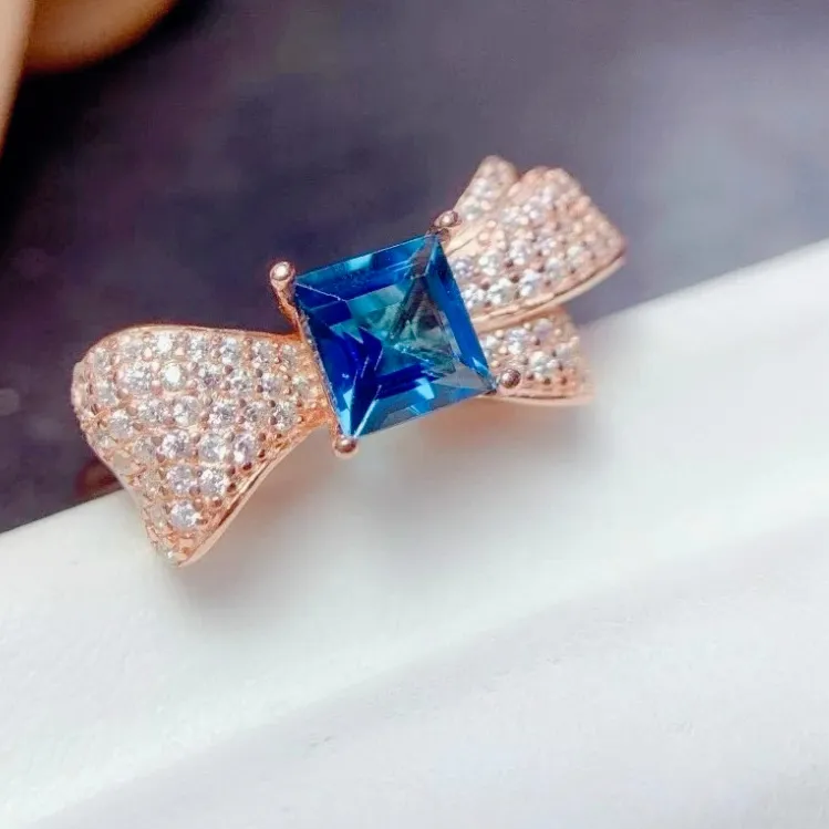 Authentic Celestial Azure: The London Blue Topaz Radiance Talisman