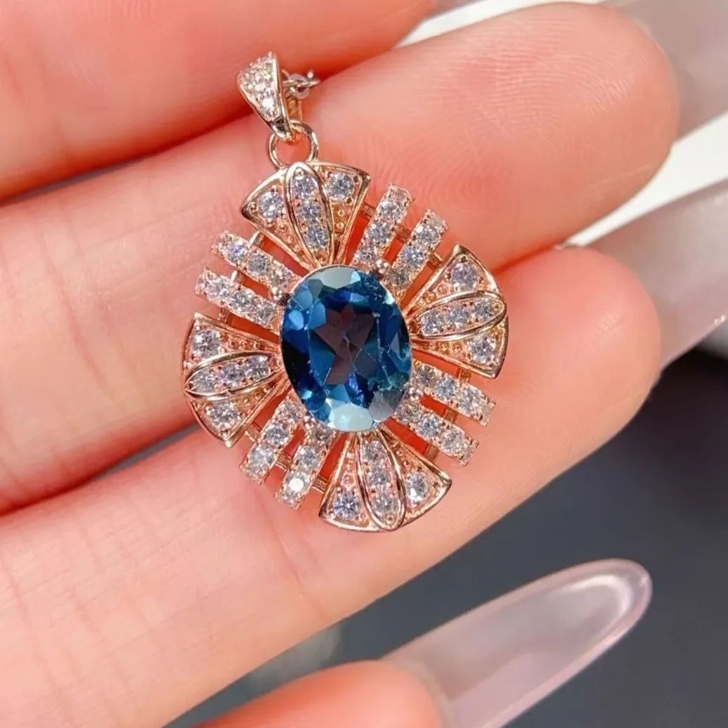 Authentic Celestial Azure: The London Blue Topaz Talisman