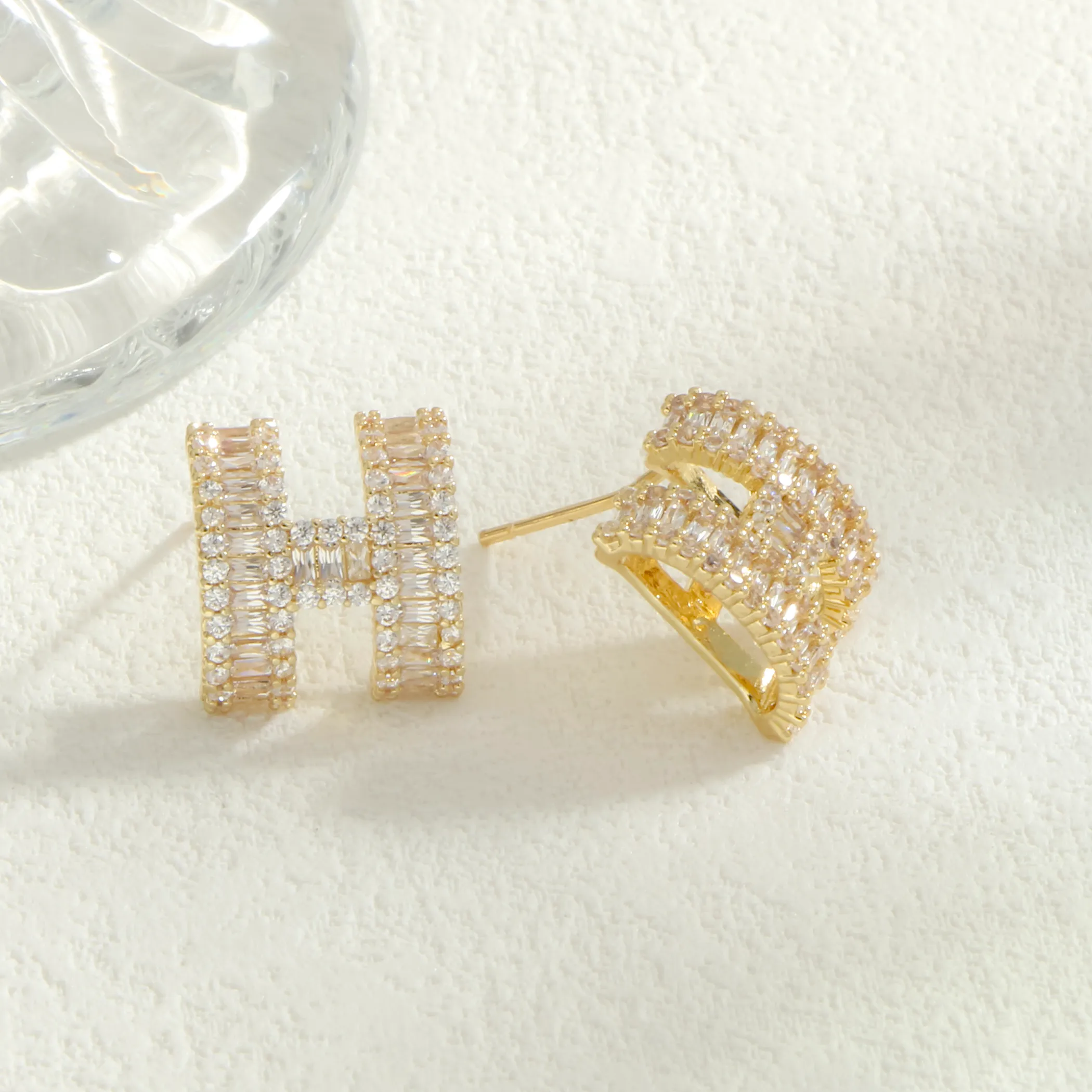 Authentic Harmonious H: Celestial Sparkle of Golden Enchantment