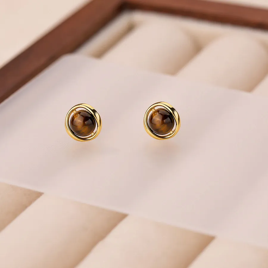 Authentic The Gilded Sentinel: Tiger's-Eye Solar Talismans