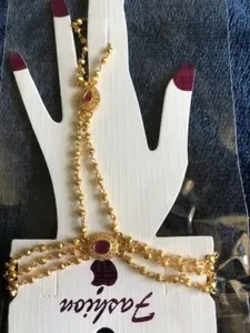 Authentic The Gilded Lotus Haath Phool Hand Panja