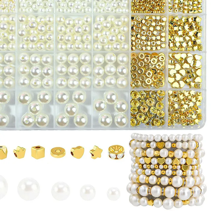 Authentic Celestial Gold‑Spun Spacer Beads – Sacred Bracelet Kit