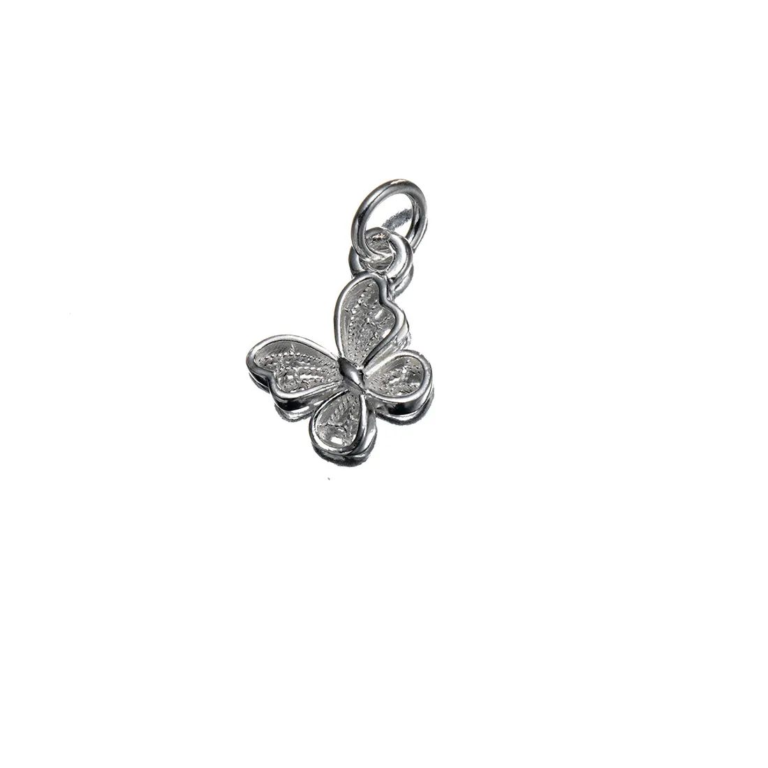 Authentic Charms 925 Silver Butterfly Hollow out Unique Necklace Pendant Handmade DIY Accessories Charms for Bracelet Plata 925 JHA195