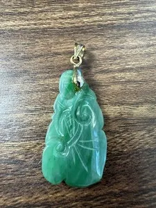 Authentic Ethereal Verdant Jade Heart: A Talisman of Harmonious Balance