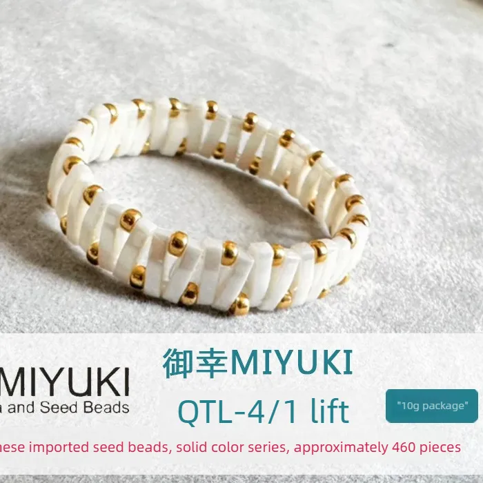 Authentic Sacred Geometry of the Thread: Miyuki Half Tila Beads
