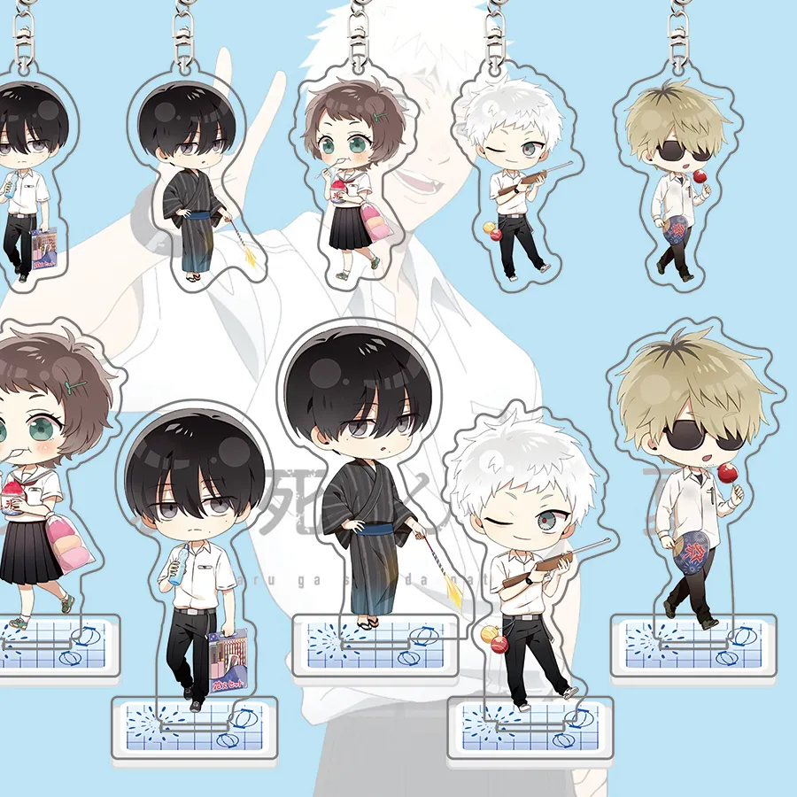 Authentic Festival of the Veiled Spirit - Hikaru Summer Yukata Sacred Acrylic Talisman and Keychain