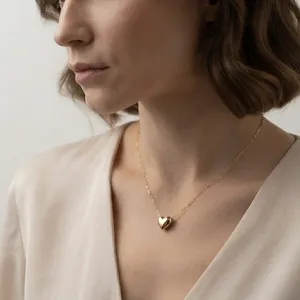 Authentic Anti Tarnish Necklace, 18K Gold Plated, Jewellery, for Her