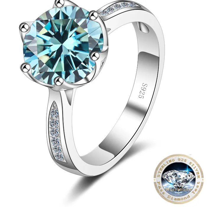 Authentic The Celestial Luminary Six-Claw Moissanite Talisman