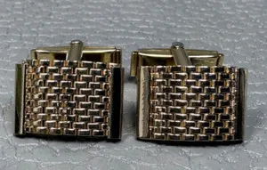 Authentic The Mason’s Foundation: Gilded Geometric Cuff Links