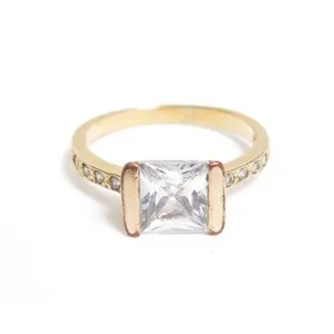 Authentic The Golden Hearth Cushion Talisman Ring Size 7.5