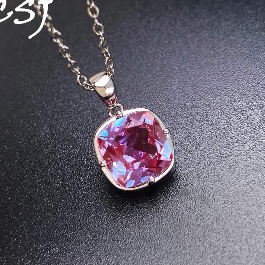 Authentic The Prism of Hecate: Lab-Grown Alexandrite and Sterling Silver Talisman